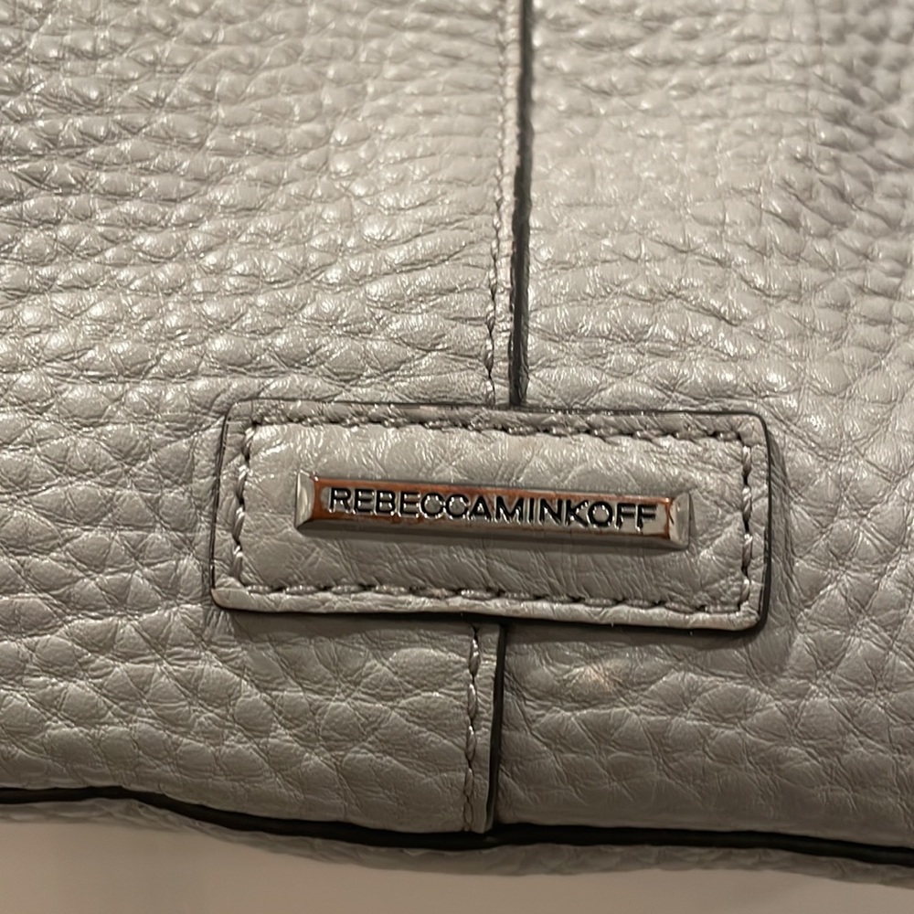 Grey Leather Rebecca Minkoff Bag - Picture 3 of 3